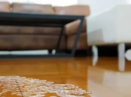 Water Pooling on Floor